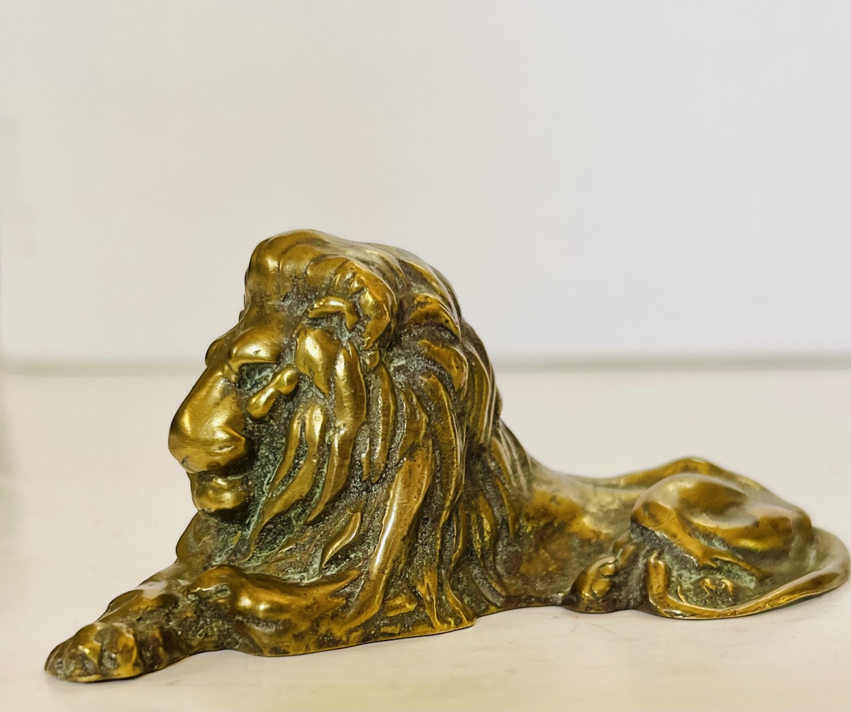 Bronze Lion - Crédit Lyonnais 